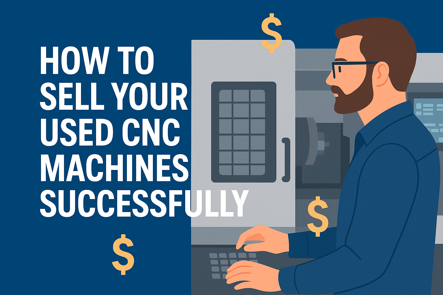 How to sell your used CNC Machines Successfully